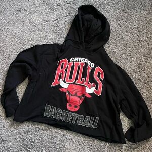 Chicago Bulls Black Hoodie